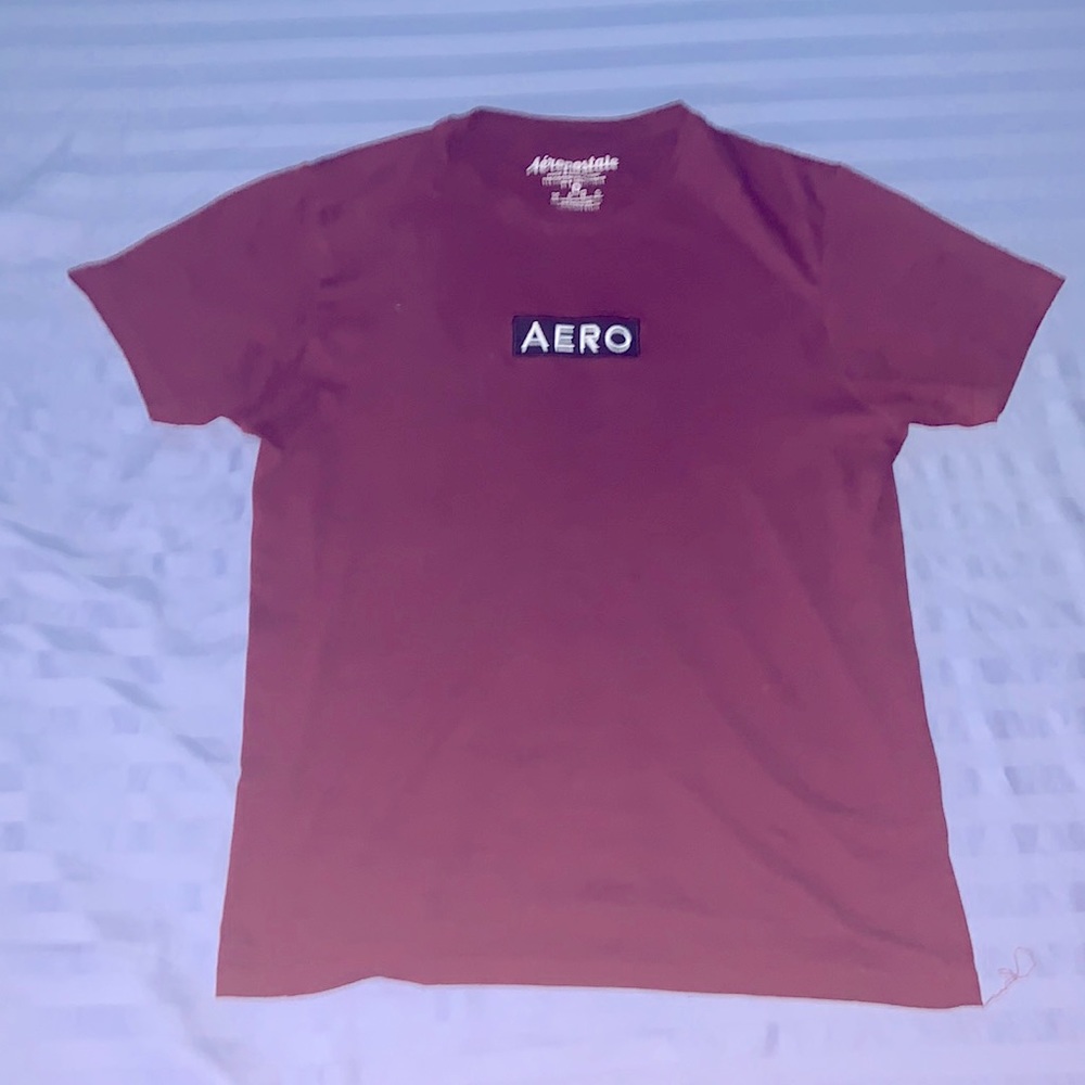 Hello, I am selling a Boys Red Aeropostale T-Shirt, size Medium.